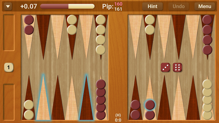 #7. Backgammon NJ for Android (Android) By: Jimmy Hu