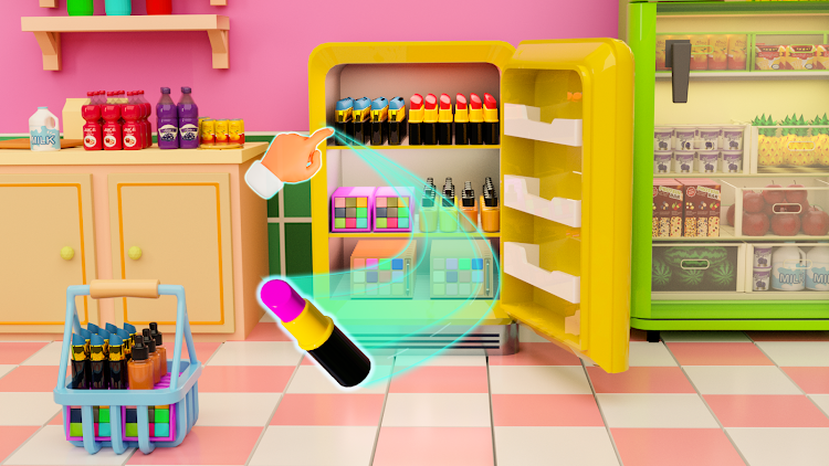 #2. Fill the Fridge 3D (Android) By: Kunhar Games