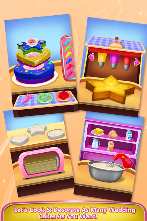 #10. Wedding Cake Cooking & Deco (Android) By: rosytales