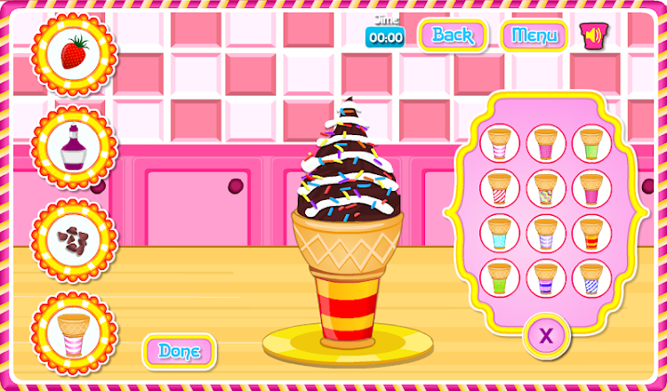 #6. Cooking Ice Cream Cone Cupcake (Android) By: bweb media