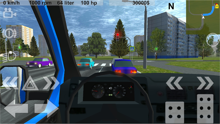 #3. Russian Light Truck Simulator (Android) By: nikita4everpro