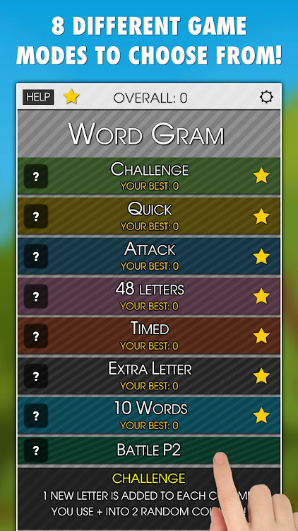 #5. Word Gram PRO (Android) By: LittleBigPlay - Word, Educational & Puzzle Games