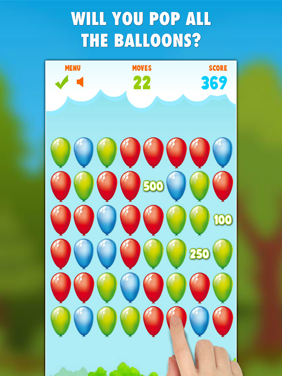 #6. Balloons Pop PRO (Android) By: LittleBigPlay - Word, Educational & Puzzle Games