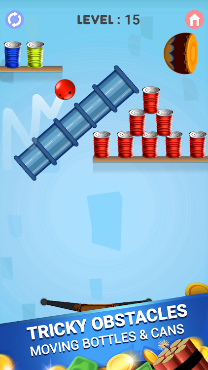 #3. Ball Hit Throw Ball Knockdown (Android) By: CoreOne Games