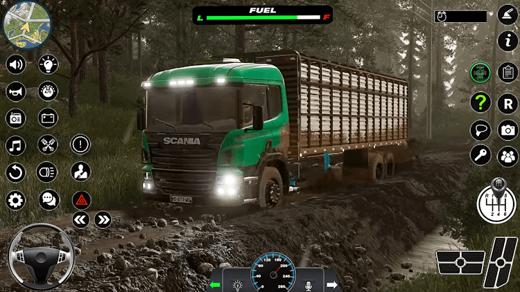 #5. Mud Truck Simulator 2023 (Android) By: Games Rack Studio