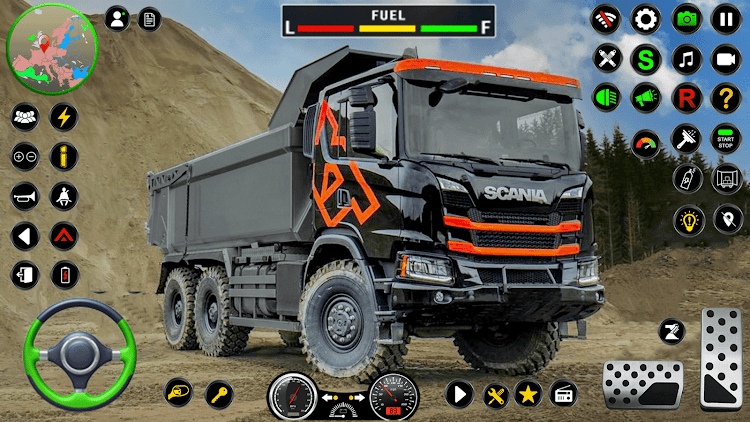 #9. Mud Truck Simulator 2023 (Android) By: Games Rack Studio