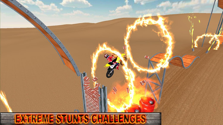 #4. Moto Stunt Madness Extreme (Android) By: SAYANOSOFT