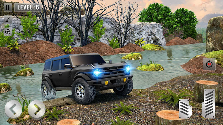 #7. 4x4 SUV Car Driving Simulator (Android) By: Funsol Gaming