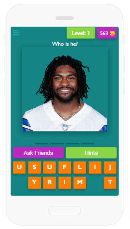 #4. Guess Dallas Cowboys Players (Android) By: muhammad alfit