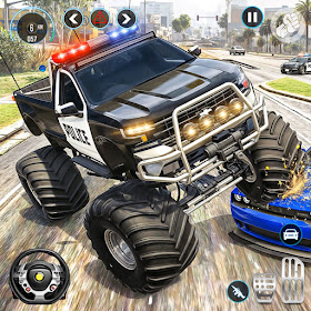 Police Monster Truck Cop Games