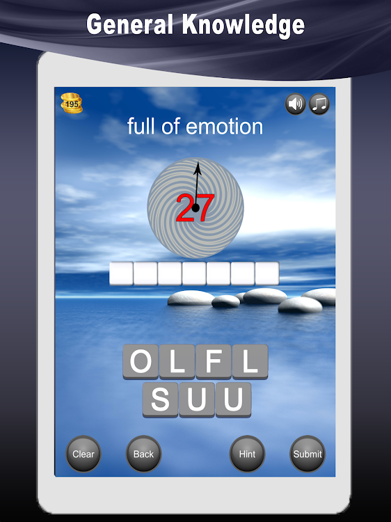 #10. Word Scramble Vocabulary Game (Android) By: Smarter Apps and Brain Games