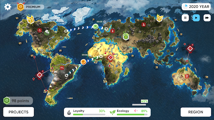 #7. ECO inc. Save Earth Planet (Android) By: GameFirst