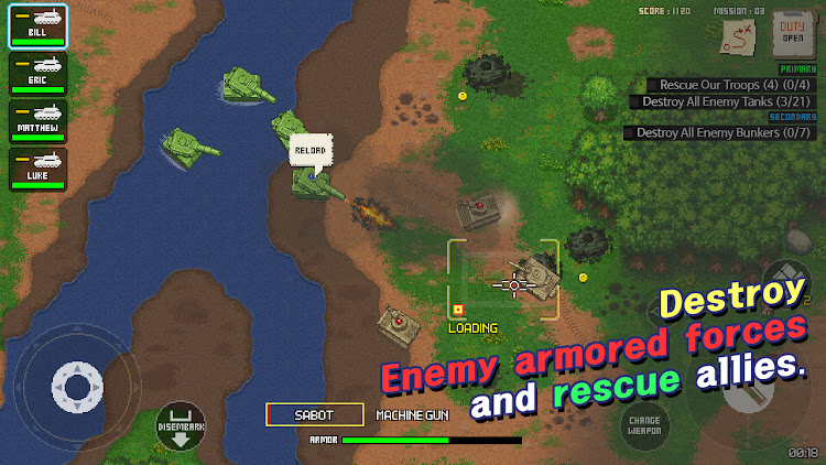 #5. Team SIX - Armored Troops (Android) By: (주) 데브마루