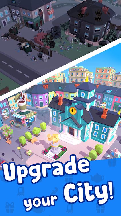 #6. Merge Mayor - Match Puzzle (Android) By: StarBerry Games