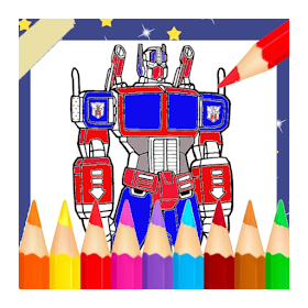 Robot Man Coloring Books