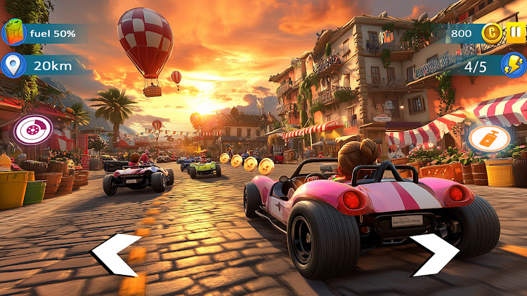 #4. Buggy Car: Beach Racing Games (Android) By: spiritapps