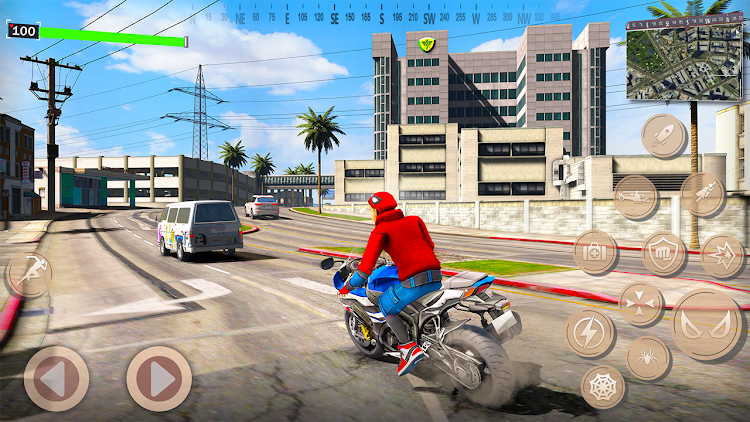 #4. Spider Hero Fighting Games (Android) By: spiritapps