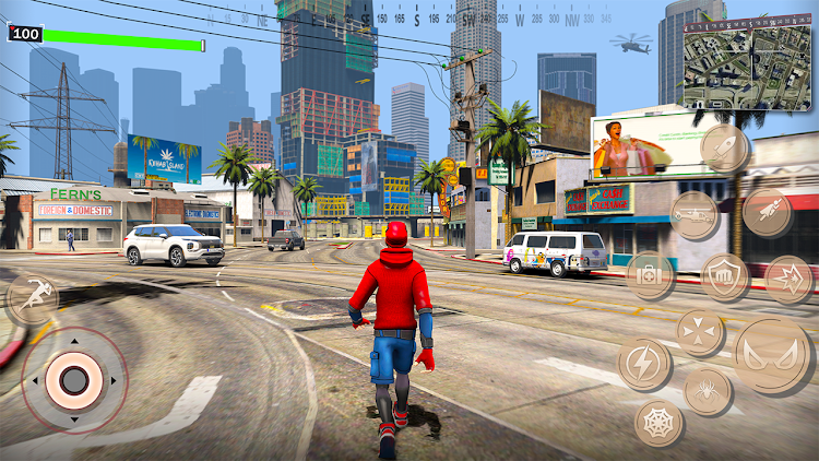 #8. Spider Hero Fighting Games (Android) By: spiritapps