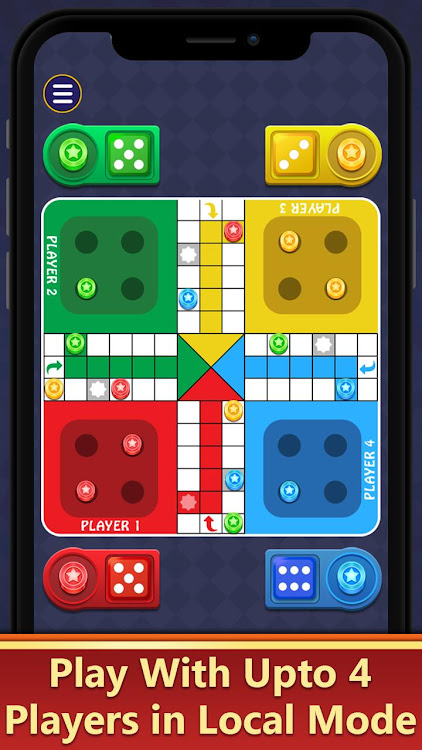 #4. Ludo Kingdom Board Game (Android) By: GamersWorld.Com