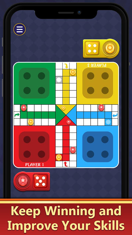 #7. Ludo Kingdom Board Game (Android) By: GamersWorld.Com