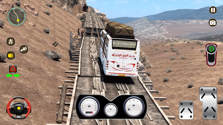 #9. Offroad Bus Driving: Bus Games (Android) By: Pmc Yazilim