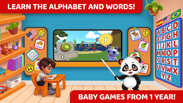 #2. Knowledge Park: Learning Games (Android) By: RMB Games - Online Educational apps for Kids