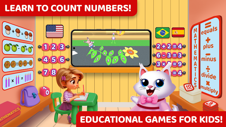 #8. Knowledge Park: Learning Games (Android) By: RMB Games - Online Educational apps for Kids