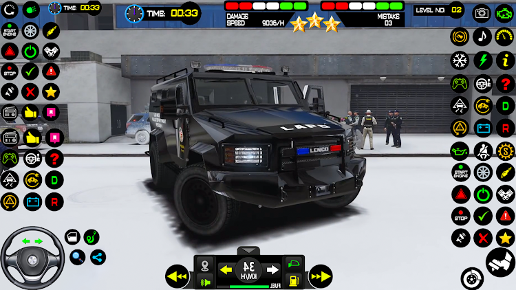 #7. Police Chase Car 3d Simulator (Android) By: AHW Gaming Studio