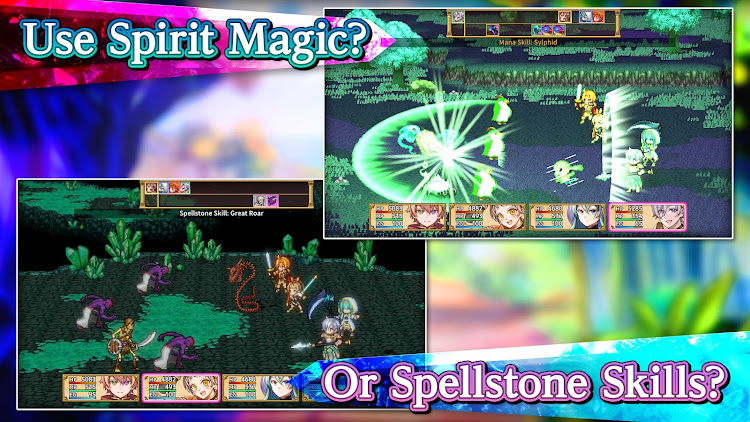 #5. [Premium] RPG Spirit Valor (Android) By: KEMCO