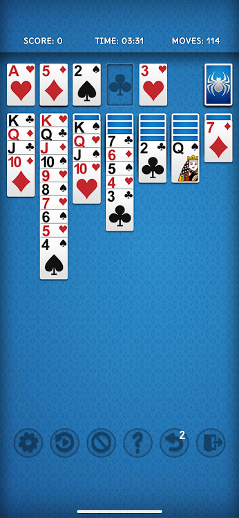 #2. Solitaire: Classic Card Saga (Android) By: Huracan Apps LLC