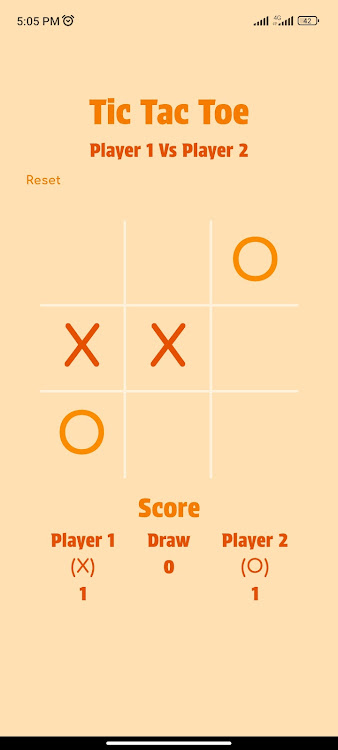 #2. Easy Tic Tac Toe (Android) By: Pixil Solutions