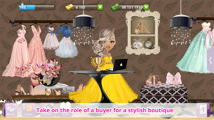 #5. Mall World - Fashion Dress Up (Android) By: Intelly Works