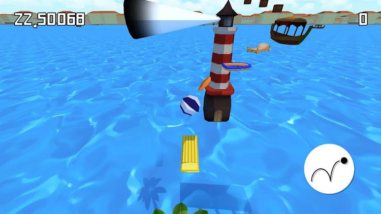 #8. Beach Bounce (Android) By: Arslan Games