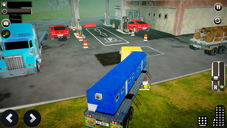 #4. Euro Truck Sim Driving Games (Android) By: FanTech Games