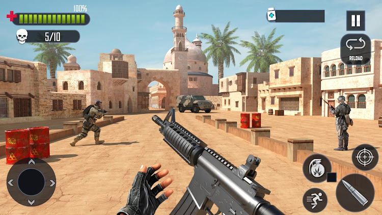 #4. Fps Ops Gun Shooting Games (Android) By: The Game Feast