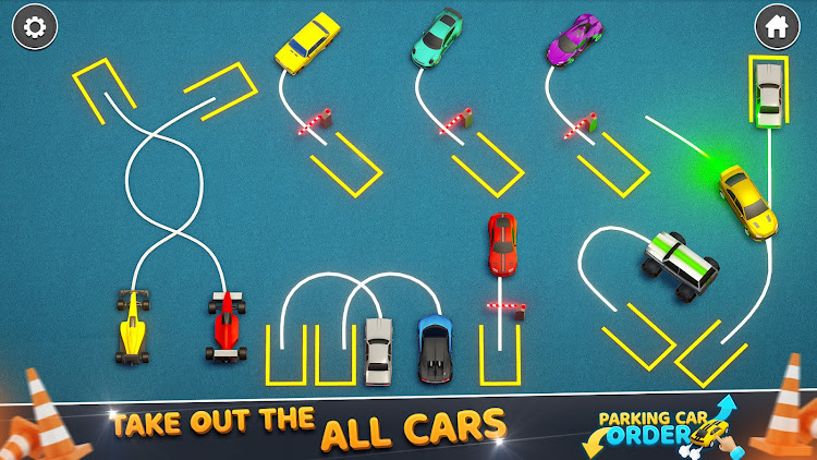 #6. Parking Jam Car Parking Order (Android) By: Joint Adventure Games