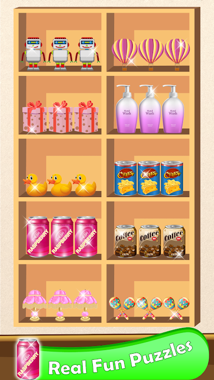 #5. Goods Match 3D - Sorting Games (Android) By: Pixel Art Book Color By Number - Pop It 3D Games