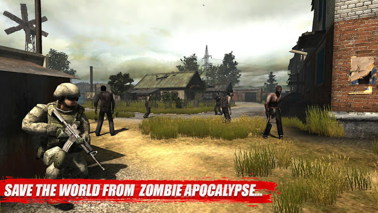 #3. 3D Zombie Shooter (Android) By: Gamehayloft