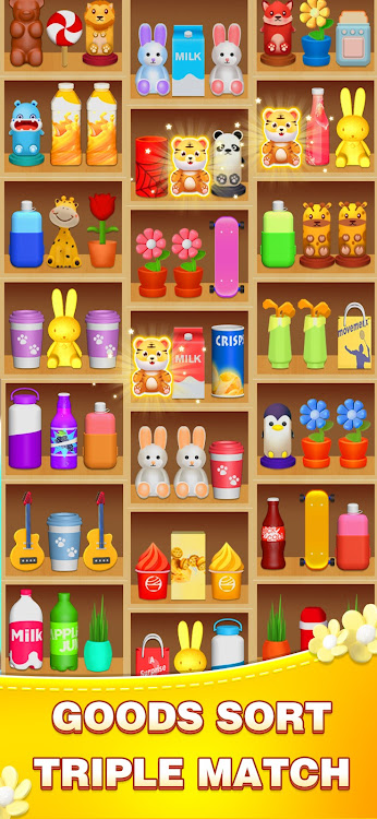 #2. Goods Sort Master Triple Match (Android) By: We Create Puzzle Games