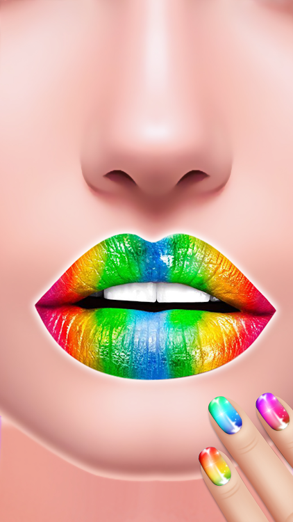 #6. Lip Art Beauty DIY Girl Games (Android) By: Funstorm Entertainment