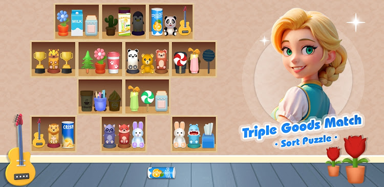 #7. Goods Sort Master Triple Match (Android) By: We Create Puzzle Games