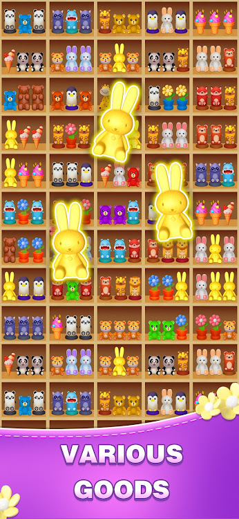 #8. Goods Sort Master Triple Match (Android) By: We Create Puzzle Games