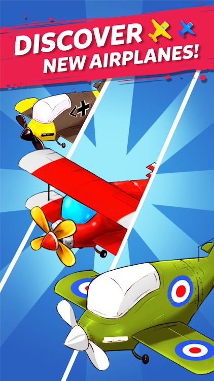 #8. Merge AirPlane: Plane Merger (Android) By: NOXGAMES