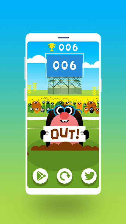 #5. Cric Game - Doodle Cricket (Android) By: Ceyapp