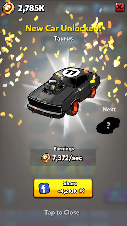 #2. Merge Muscle Car: Cars Merger (Android) By: NOXGAMES