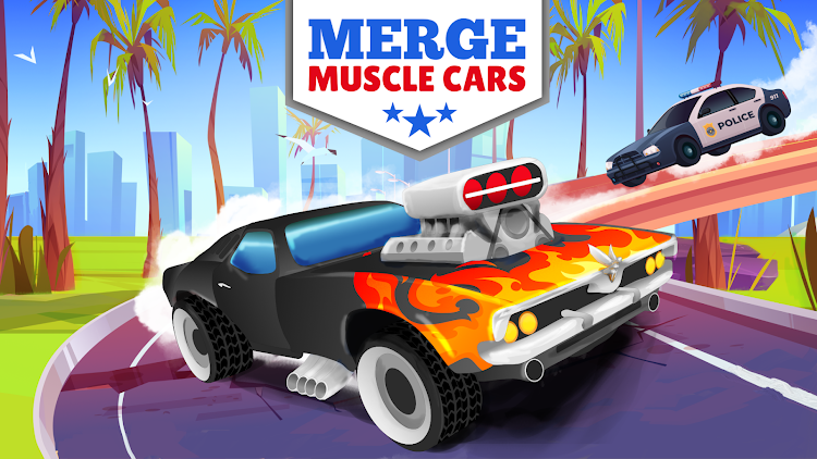 #4. Merge Muscle Car: Cars Merger (Android) By: NOXGAMES