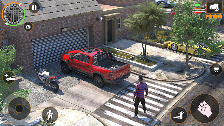 #4. Gangster VI : City of Crimes (Android) By: Open World Fighting Games