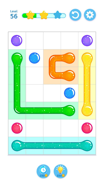 #2. Connect dots - link Em All (Android) By: CharStudio - Fun Puzzle Games