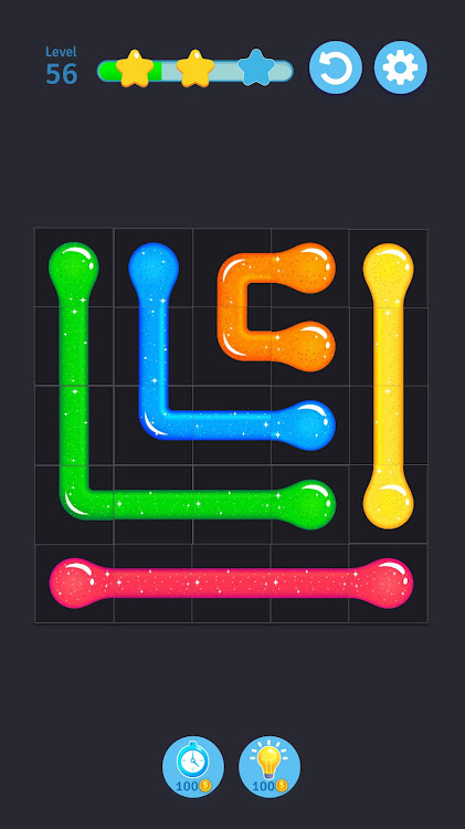 #3. Connect dots - link Em All (Android) By: CharStudio - Fun Puzzle Games