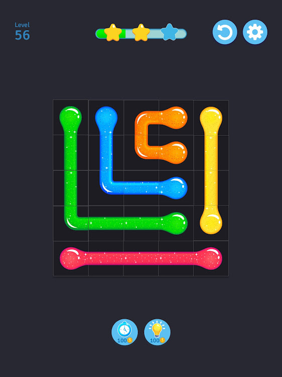 #5. Connect dots - link Em All (Android) By: CharStudio - Fun Puzzle Games